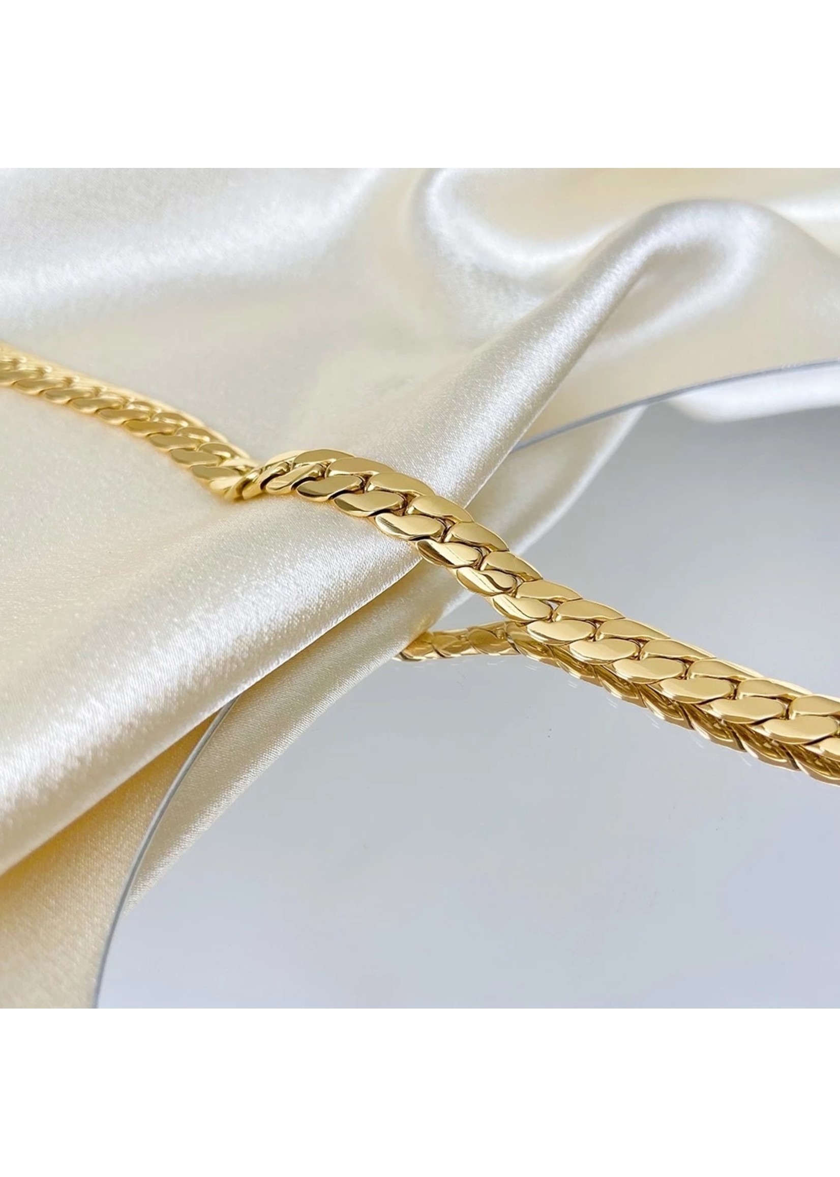 Stainless steel dipped choker