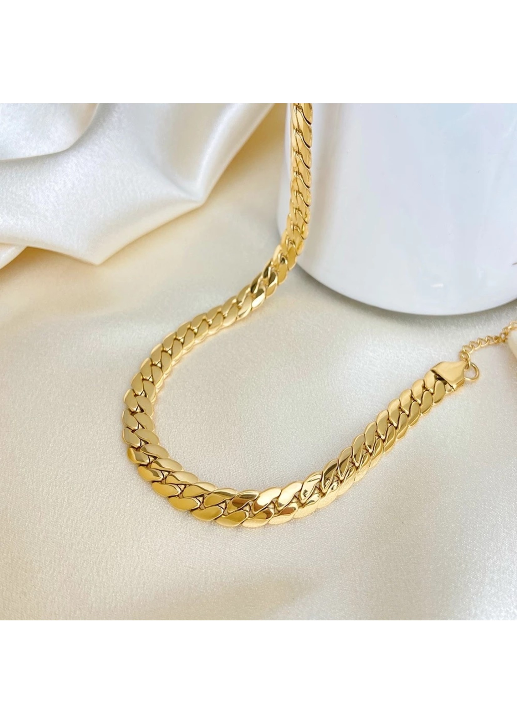 Stainless steel dipped choker