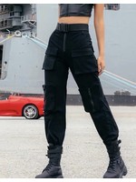 Street wear zip cargo pants