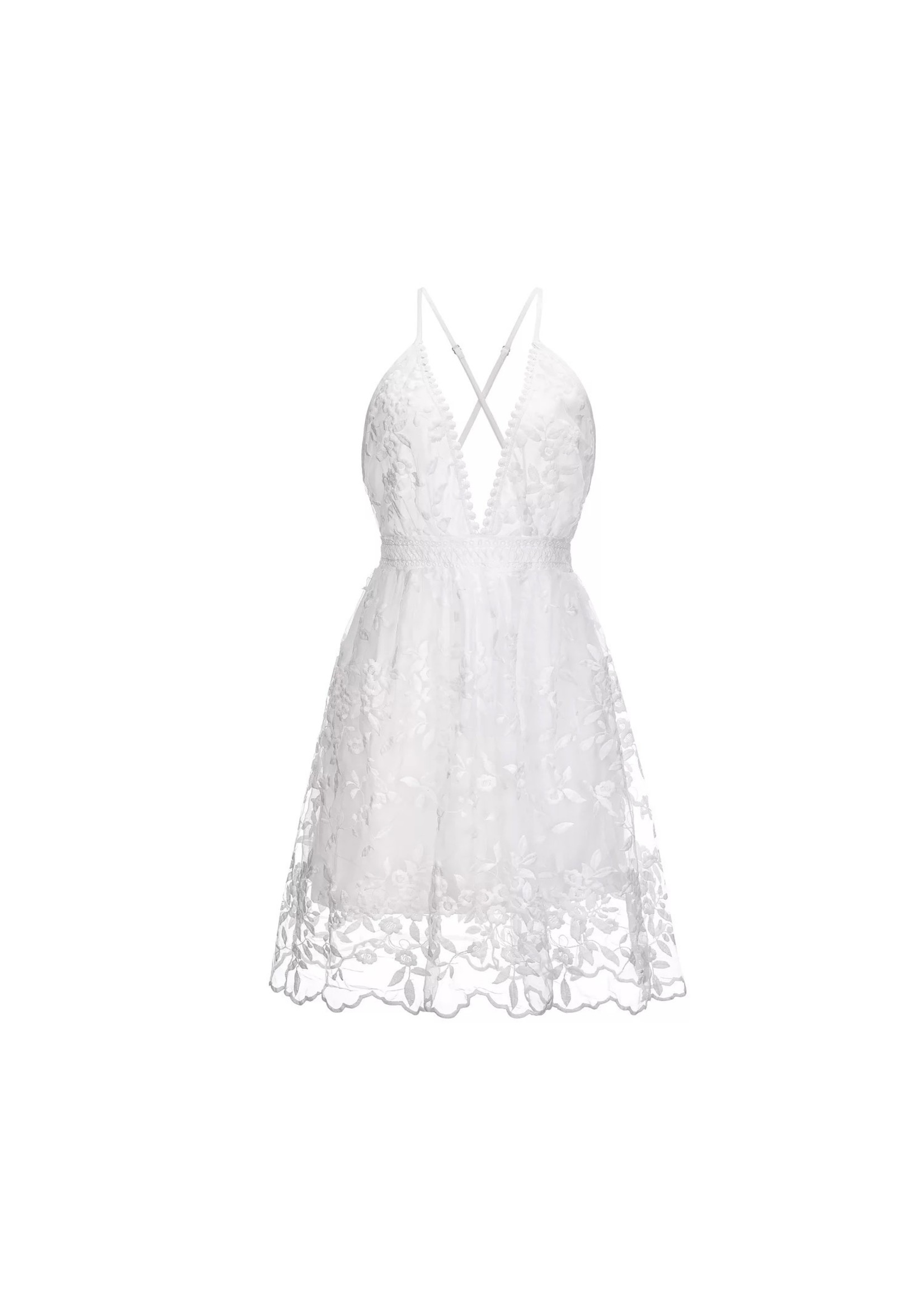 Summer floral flowy dress