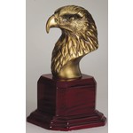 Marco 8.5" Eagle Head on a Rosewood Base