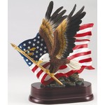 Marco Eagle with American Flag on Base
