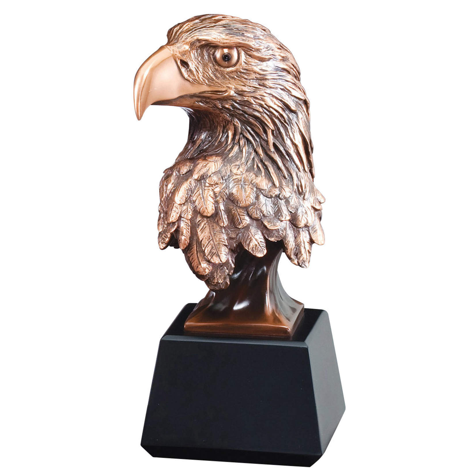 Marco 10" Eagle Bust on Black Base includes engraving