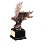 Marco 11-1/2" Eagle on Base (8"wingspan) includes engraving