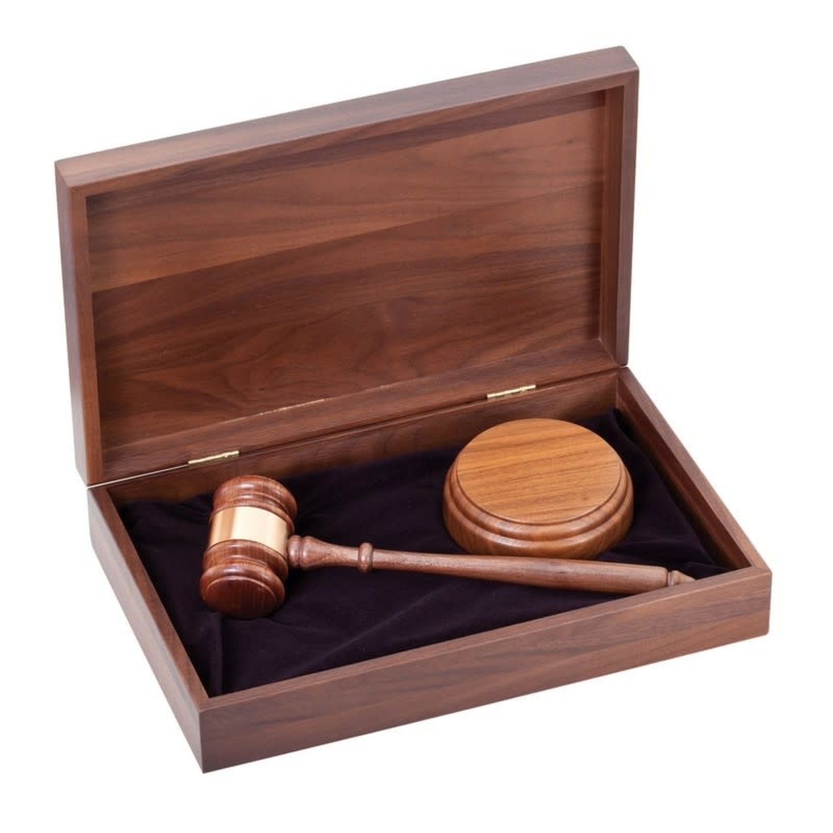 Marco Walnut Gavel & Block set