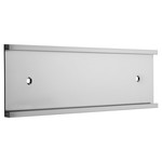 JDS Industries 2x12 wall holder Gold,  Silver or black w/plate