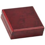 JDS Industries GBX21 SQUARE ROSEWOOD BOX 3.75x3.75 includes engraving on top