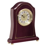 Marco MS2004 Rosewood Mantle Clock includes engraving plate