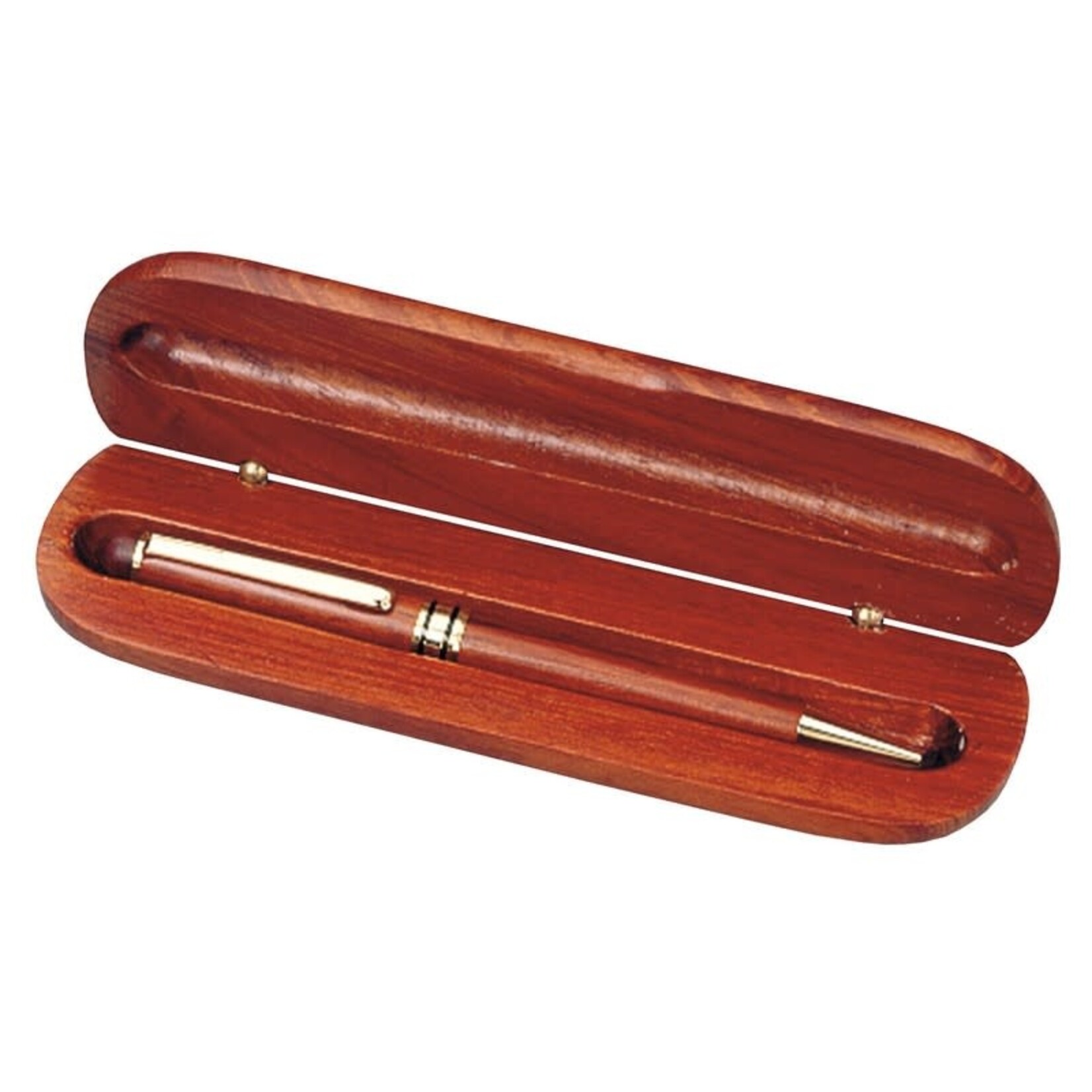 Marco WFB1 Rosewood Pen and Box includes engraving on front of box