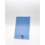 Marco NBL306A 4x6 Blue Beveled Glass Plaque