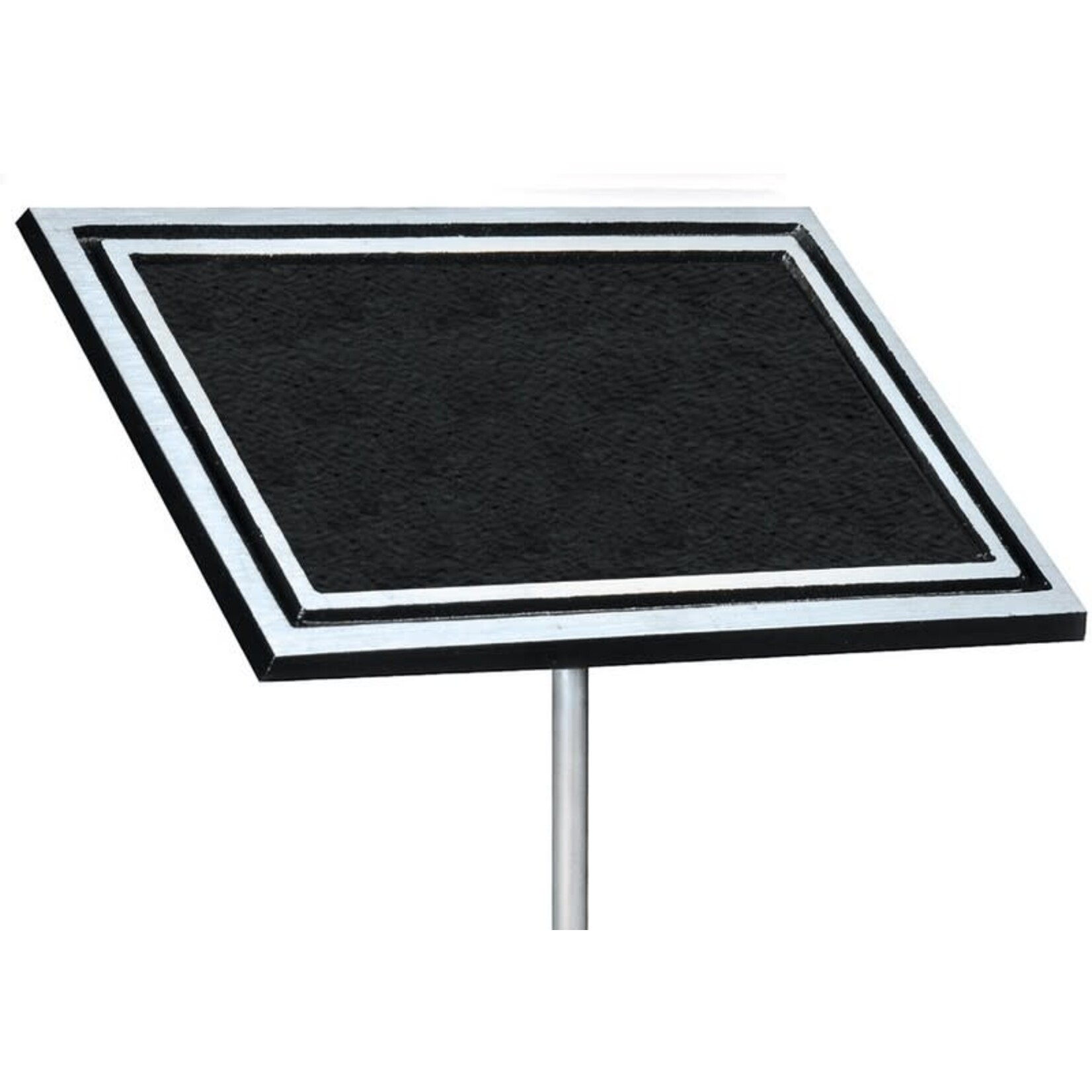 Marco CAP68SM-BK 6x8 Outdoor plaque with stake and plate