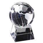 Marco CRY114 Crystal Globe 3x4.5  includes engraving