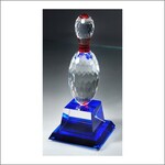 Marco CRY141 Crystal Bowling Trophy includes engraving