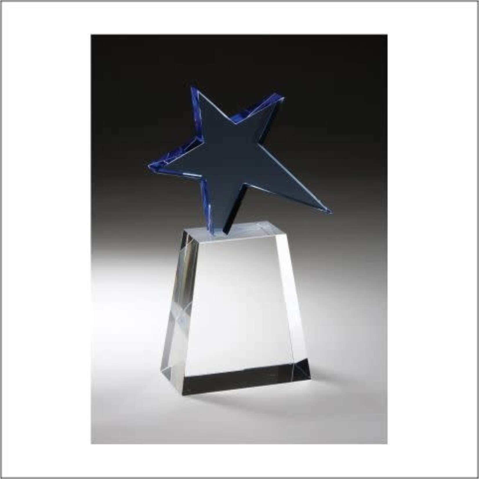 Marco CRY242 Crystal Star Blue w/base