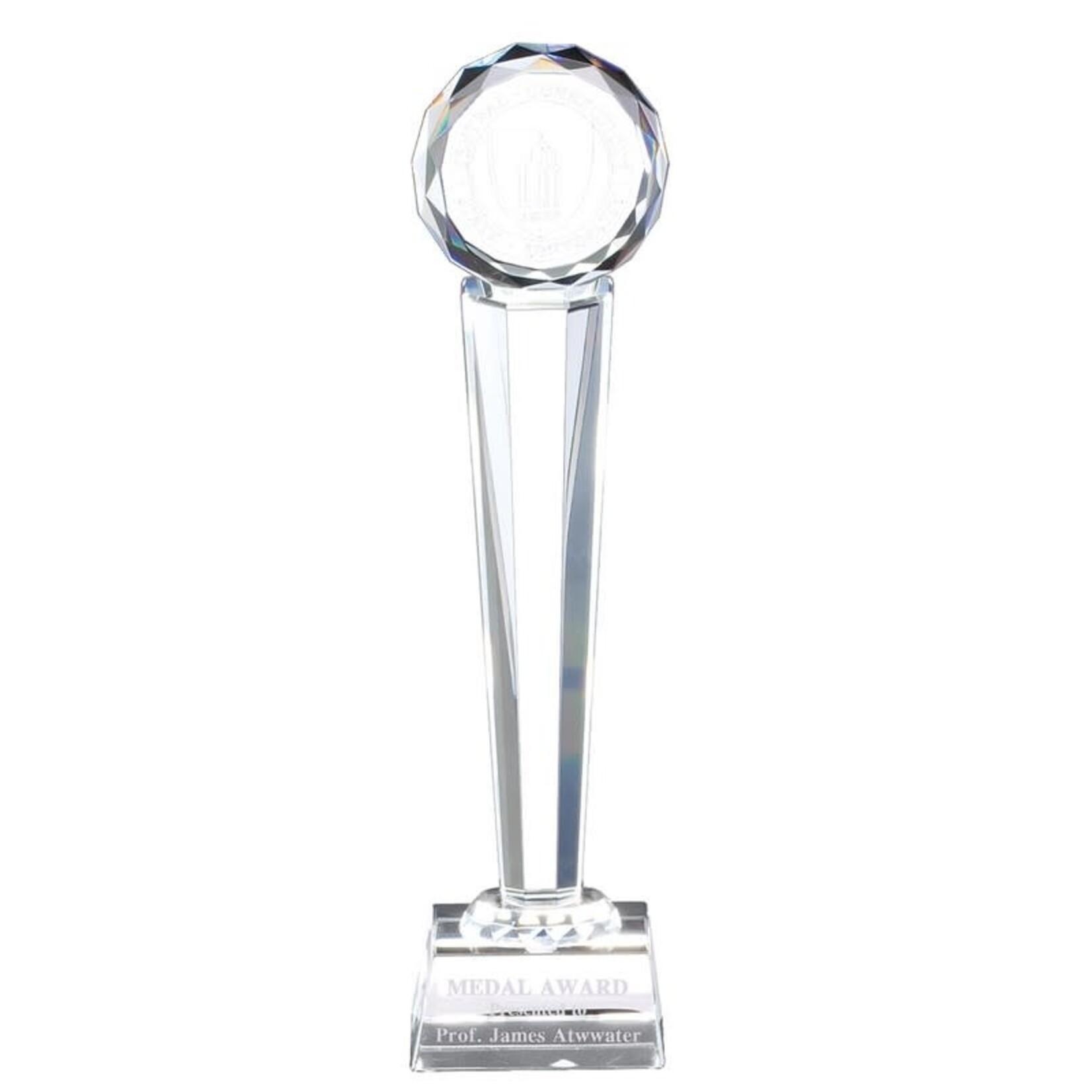 Marco CRY266 Crystal award with large circle