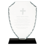 JDS Industries FC43 Shield Facet Glass includes engraving
