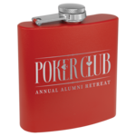JDS Industries FSK503  Flask Red w/engraving