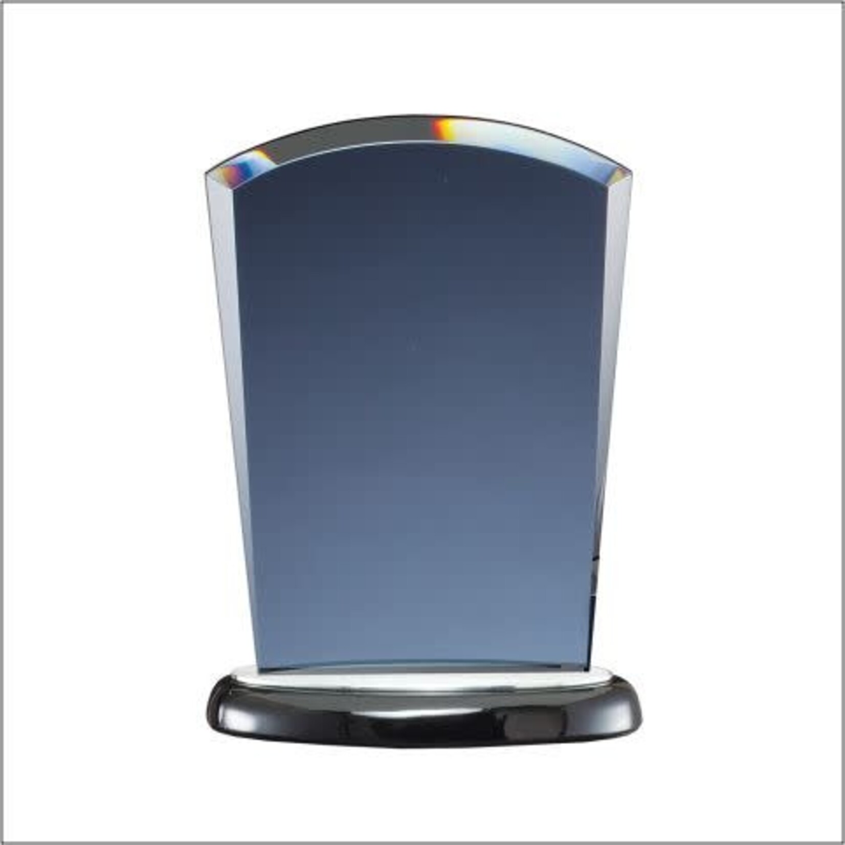 Marco GK71 SMOKED GLASS DESK PLAQUE