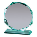Marco GL121 6.5" JADE GLASS AWARD includes engraving