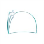 Marco GL312A 5x7 SHOOTING STAR GLASS AWARD