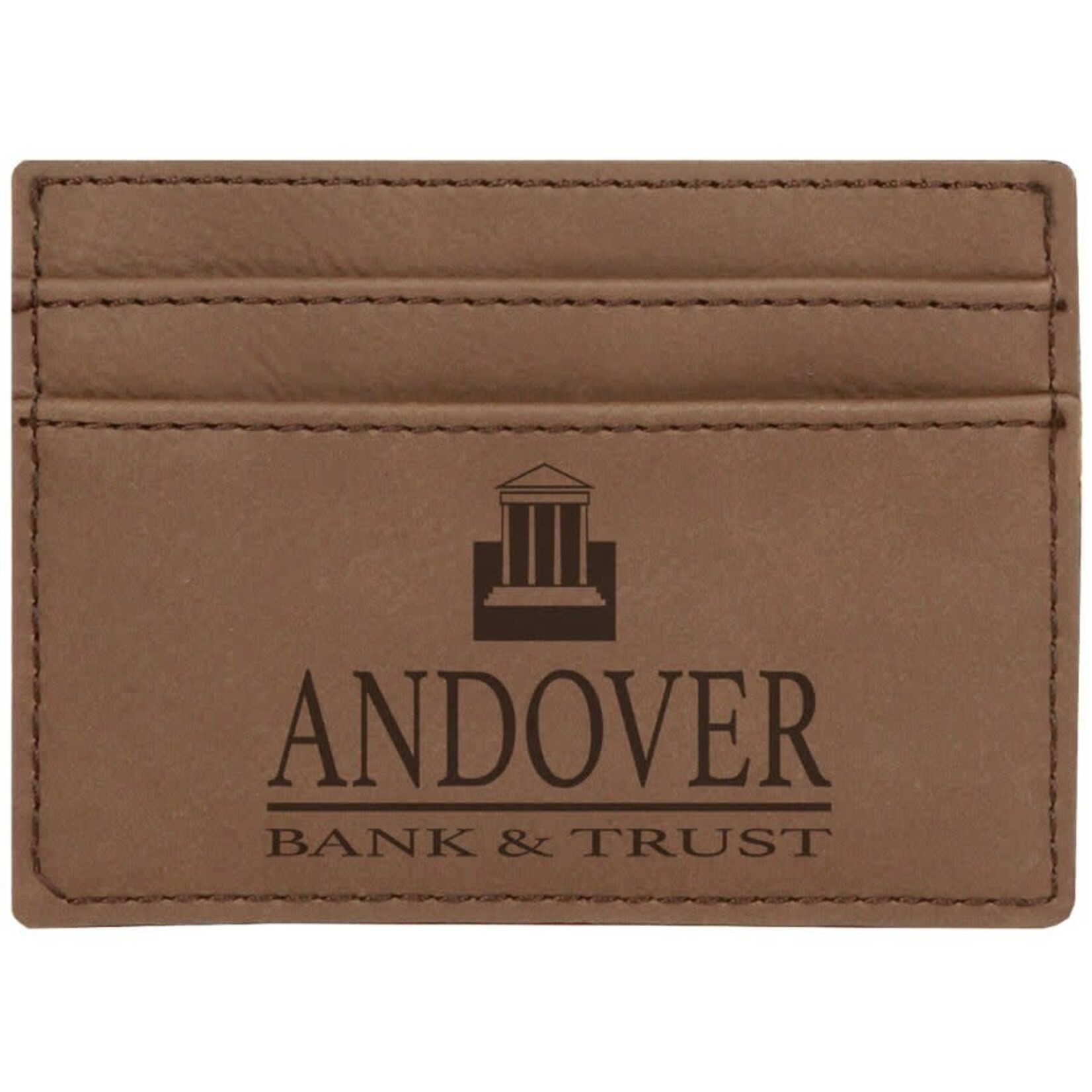 JDS Industries GFT198 Wallet  Dark Brown w/ engraving