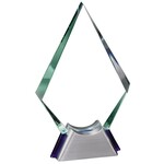 Marco GL47 GLASS AWARD WITH METAL ACCENT