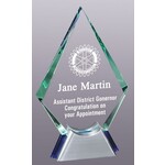 Marco GL48 Jade Glass w/ Metal Base