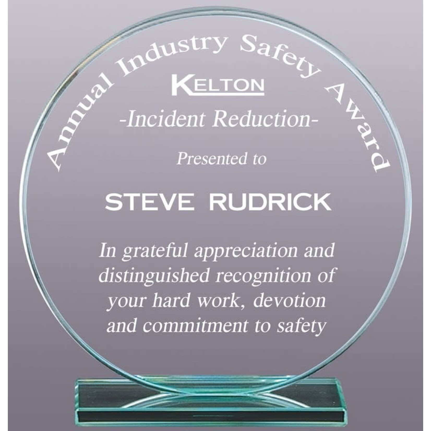 Marco JADE GLASS AWARD
