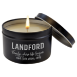 JDS Industries CDL1004 Candle Tropical Coconut in metal tin