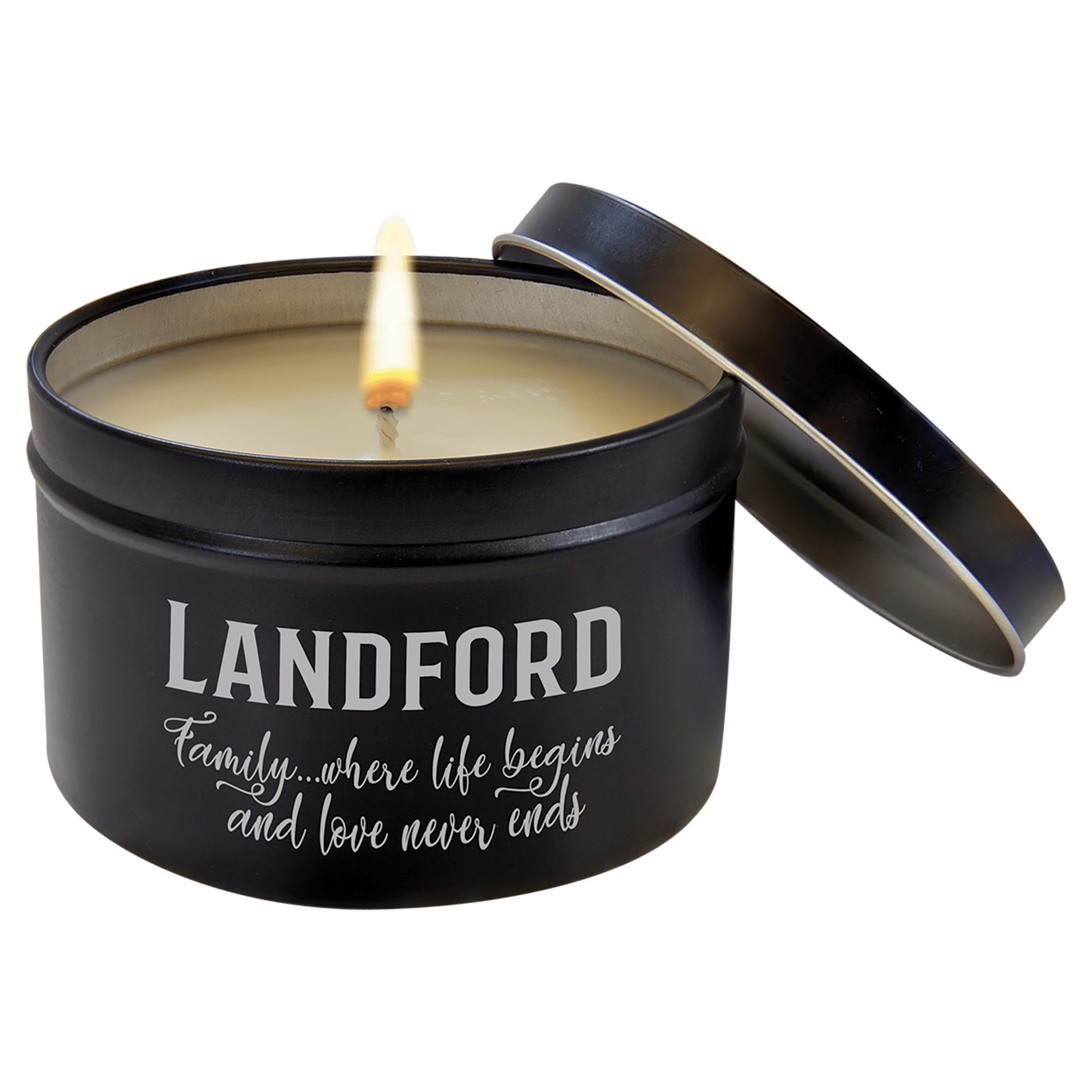 JDS Industries CDL1004 Candle Tropical Coconut in metal tin