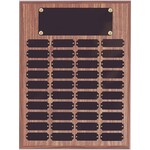 Marco P1055 12X16 WALNUT W/40 black PLATES