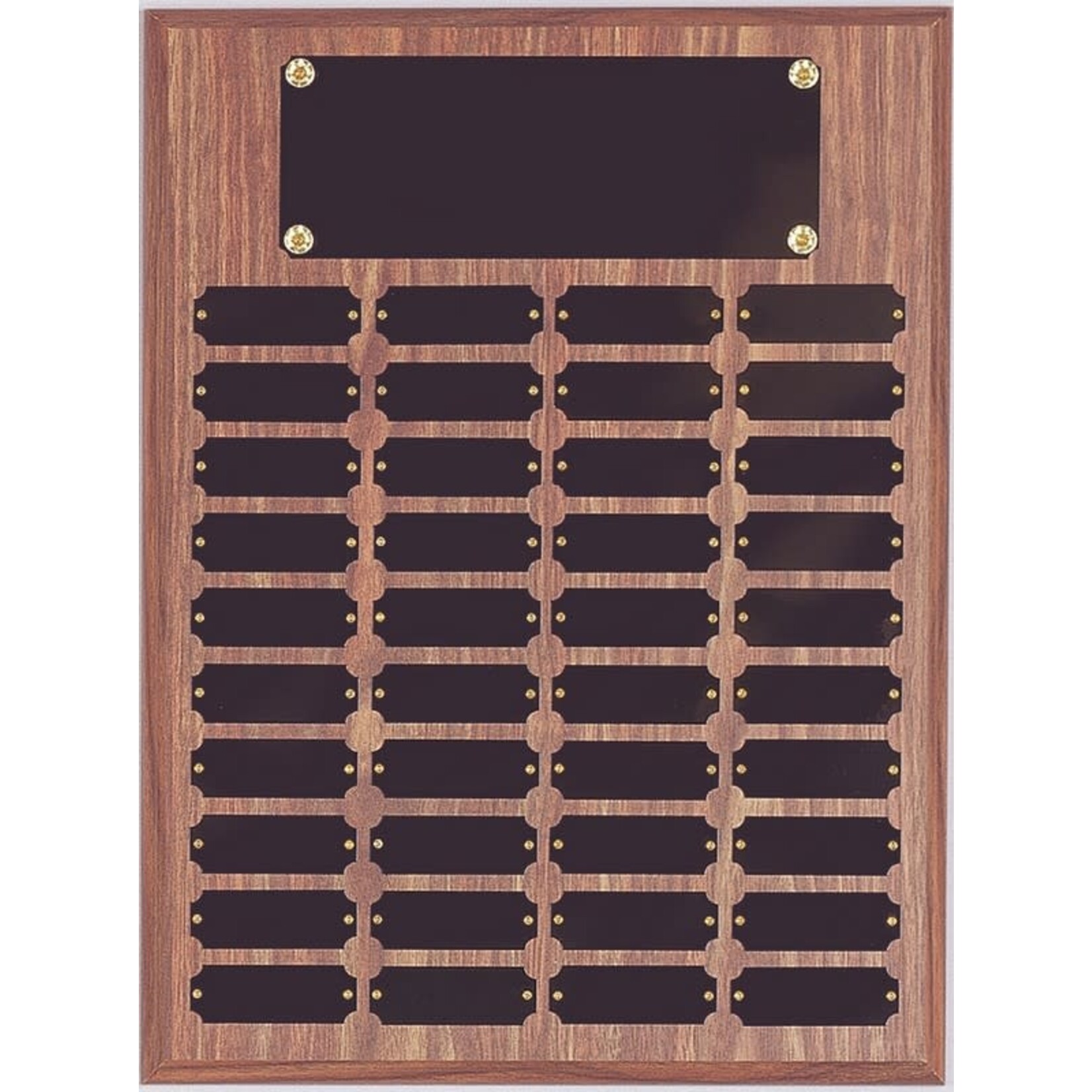 Marco P1055 12X16 WALNUT W/40 black PLATES
