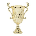 Marco CM210WL 11.5" Gold Cup w/ lid  w/ PB-2100 Black Base