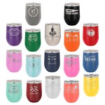 JDS Industries 12oz Wine Tumbler w/eng asst colors