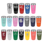 JDS Industries LTM 20 oz Tumbler w/ engraving on 1 side avail in assorted colors