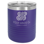 JDS Industries 10 oz Tumbler w/ eng asst colors Blac, Red, Royal, Pink, Teal, Purple, Navy, White