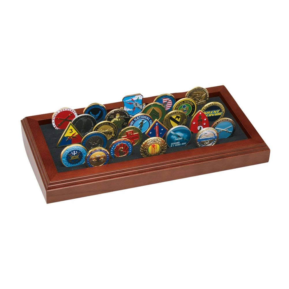 AWARD SHOP CHW7 Desk Coin Holder stadium display - The Award & Frame Shop