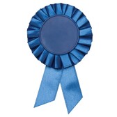JDS Industries 5RBS11 Blue Rosette Ribbon w/ 2