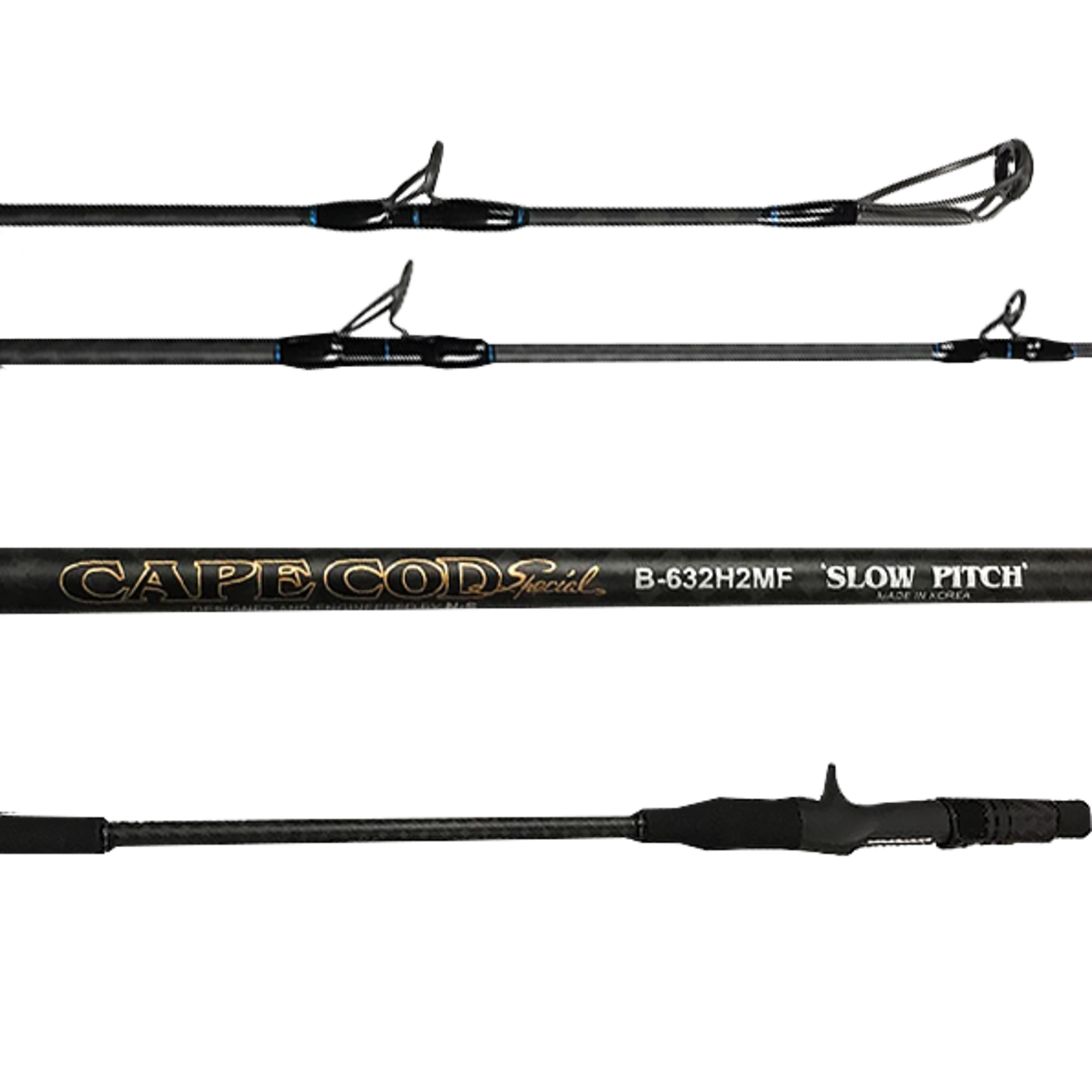 Black Hole Cape Cod Special Slow Pitch Jig Rod (Conventional) Size 6'6 | Lightweight | Chaos Fishing