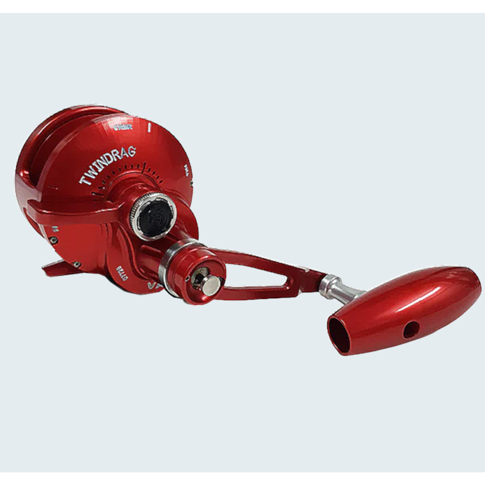 Accurate Boss Valiant Conventional Reel- 800 2-Speed- Yellowfin Tuna