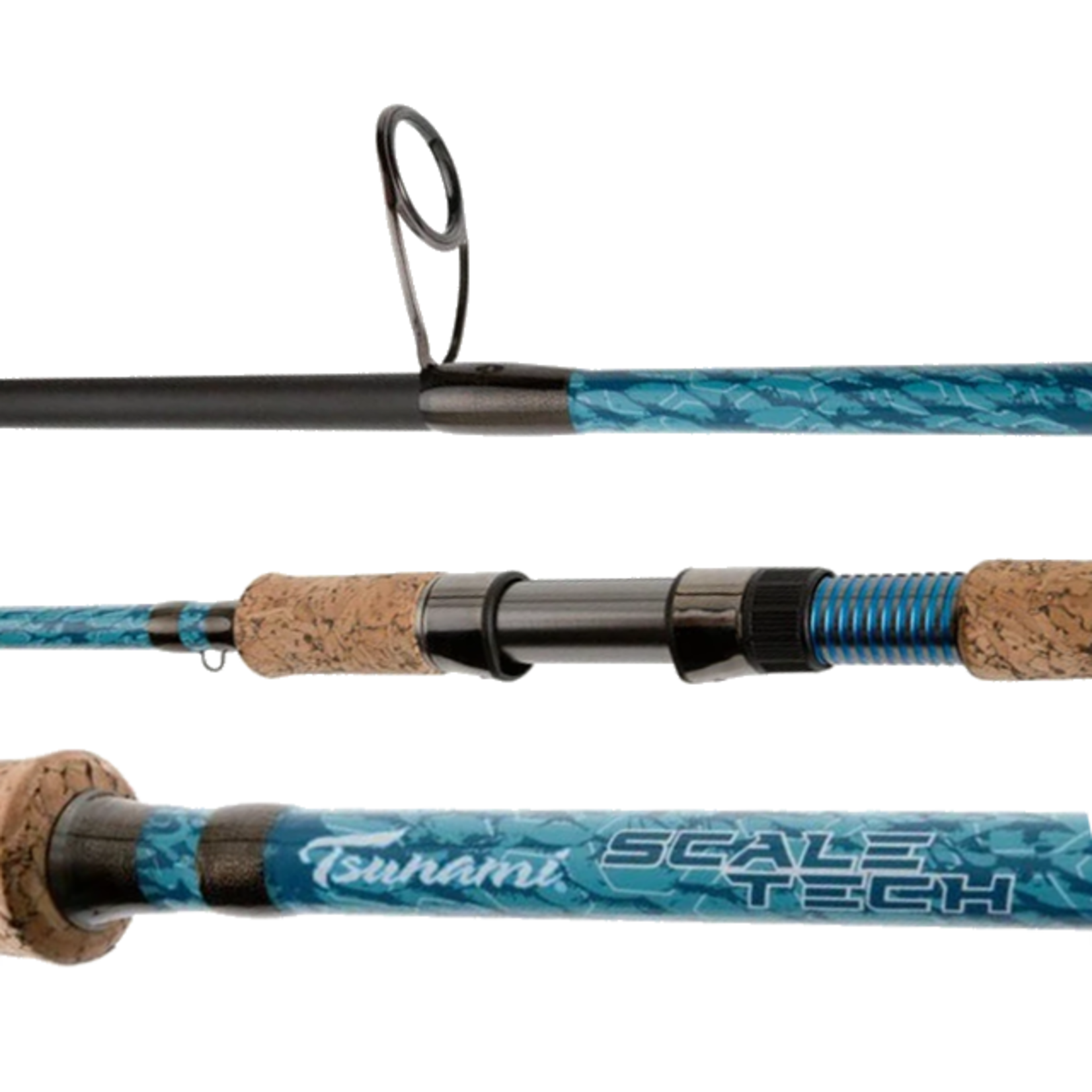 Tsunami Scale Tech Saltwater/Freshwater Fishing Rod