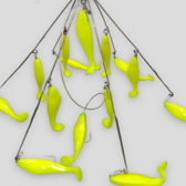 9er's Lures New England 6-Arm Shad Umbrella Rig