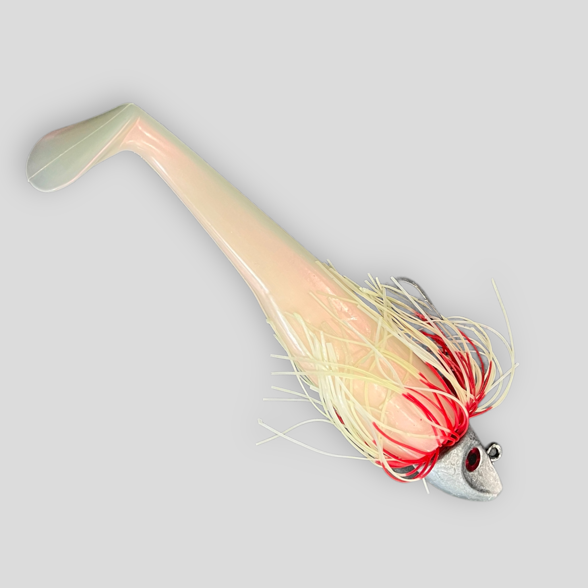 Saltwater Game Fish Lure Al Gags GLOW Glitter Whip-it-Fish - Tackle 4.5 Oz Saltwater Fishing Lure Saltwater Game Fish Lure Al Gags GLOW Glitter Whip-it-Fish - Tackle 4.5 Oz Saltwater Fishing Lure