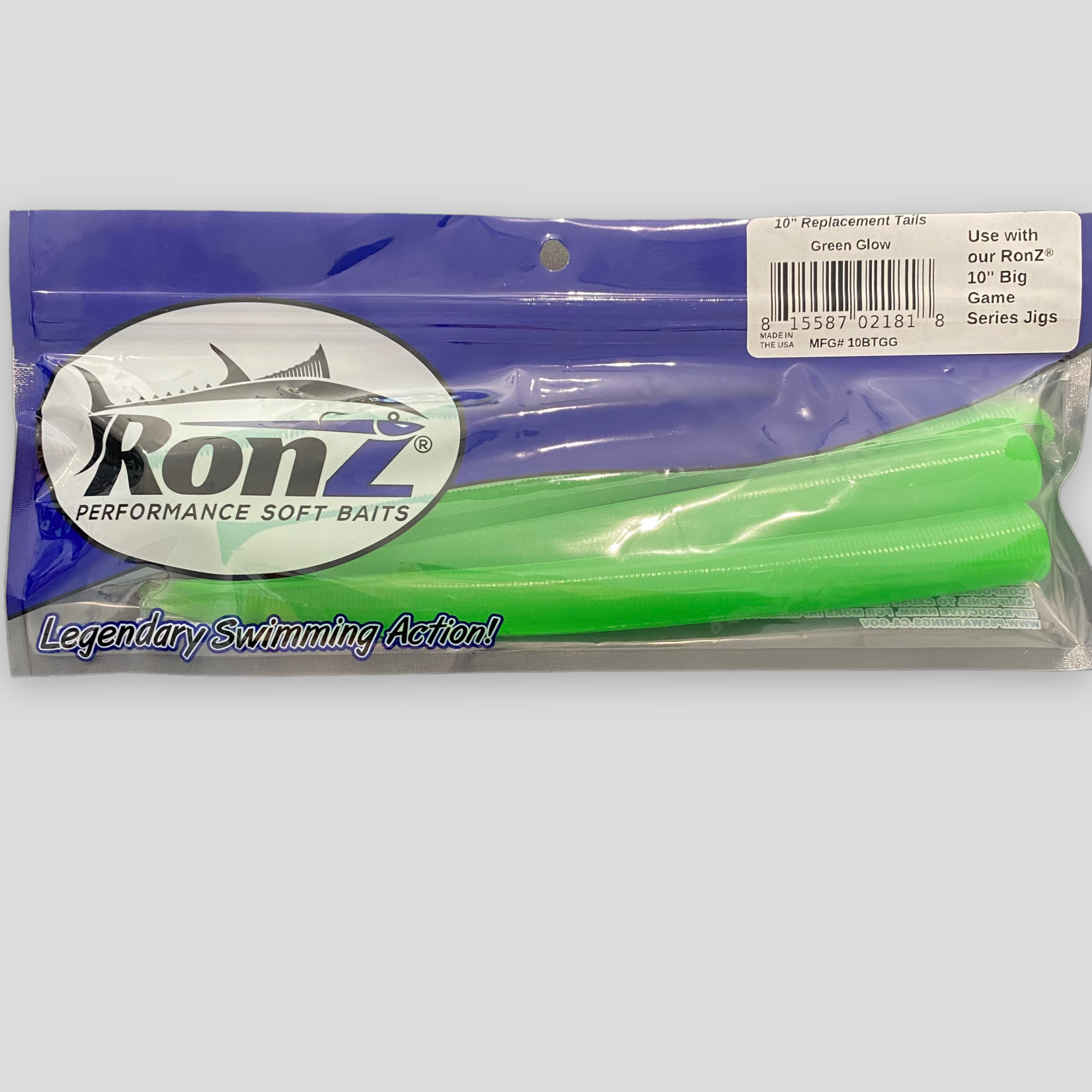 RonZ Lures Ronz Replacement Tails 10inch