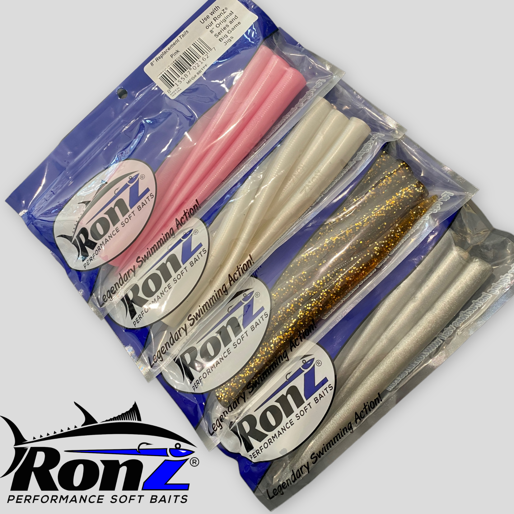 RonZ Replacement Tails Fishing Lure, 8 - Pink Fluorescent ☆ The Sporting  Shoppe ☆ Richmond, Rhode Island