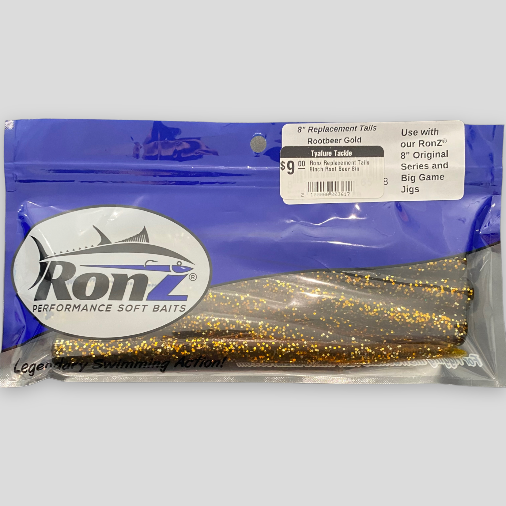 RonZ Lures Ronz Replacement Tails 8inch