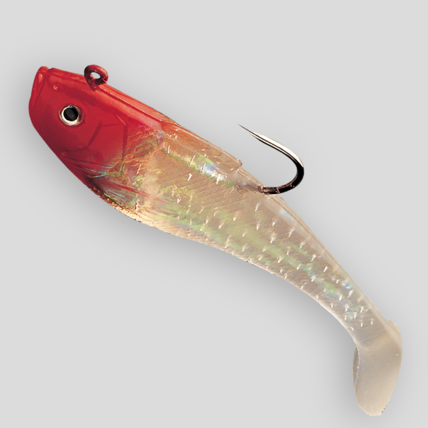  Tsunami Holographic 6 Swim Shad Soft Bait-Chartreuse