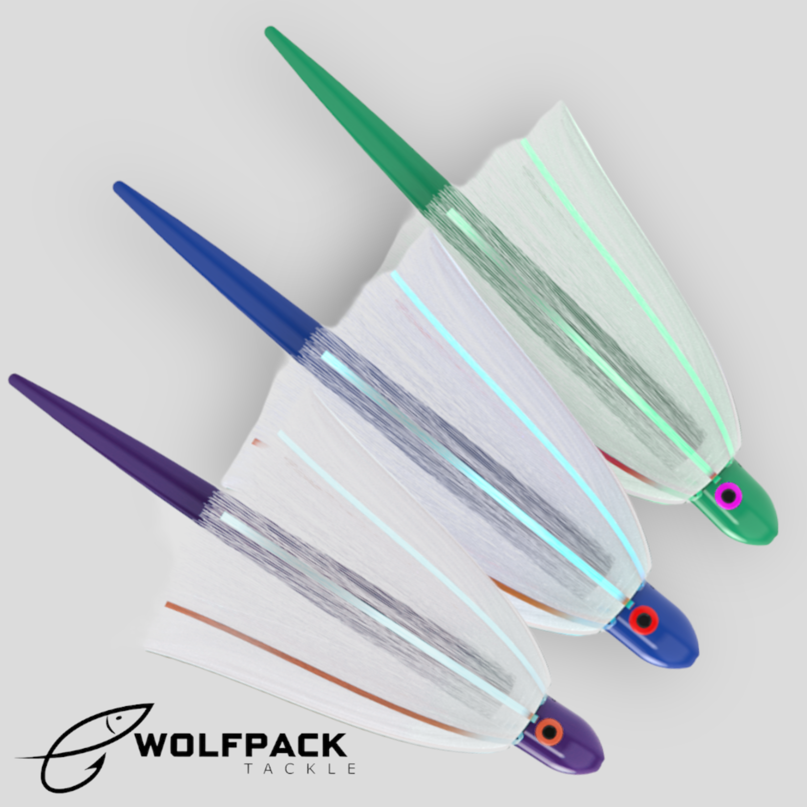 Wolfpack Tackle Wolfpack 9.5" Ahi Tail