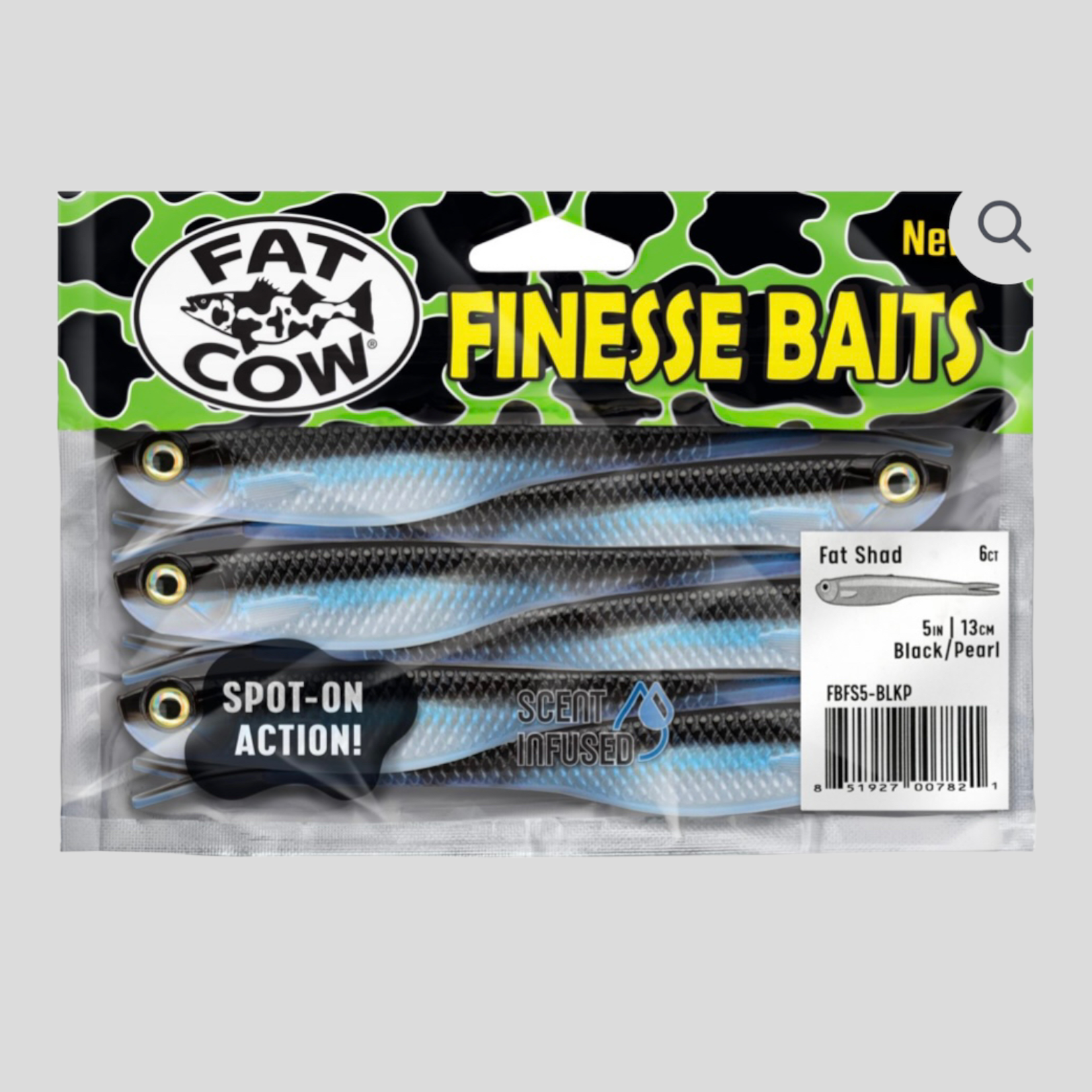 Fat Cow Fat Cow Shad Finesse Baits