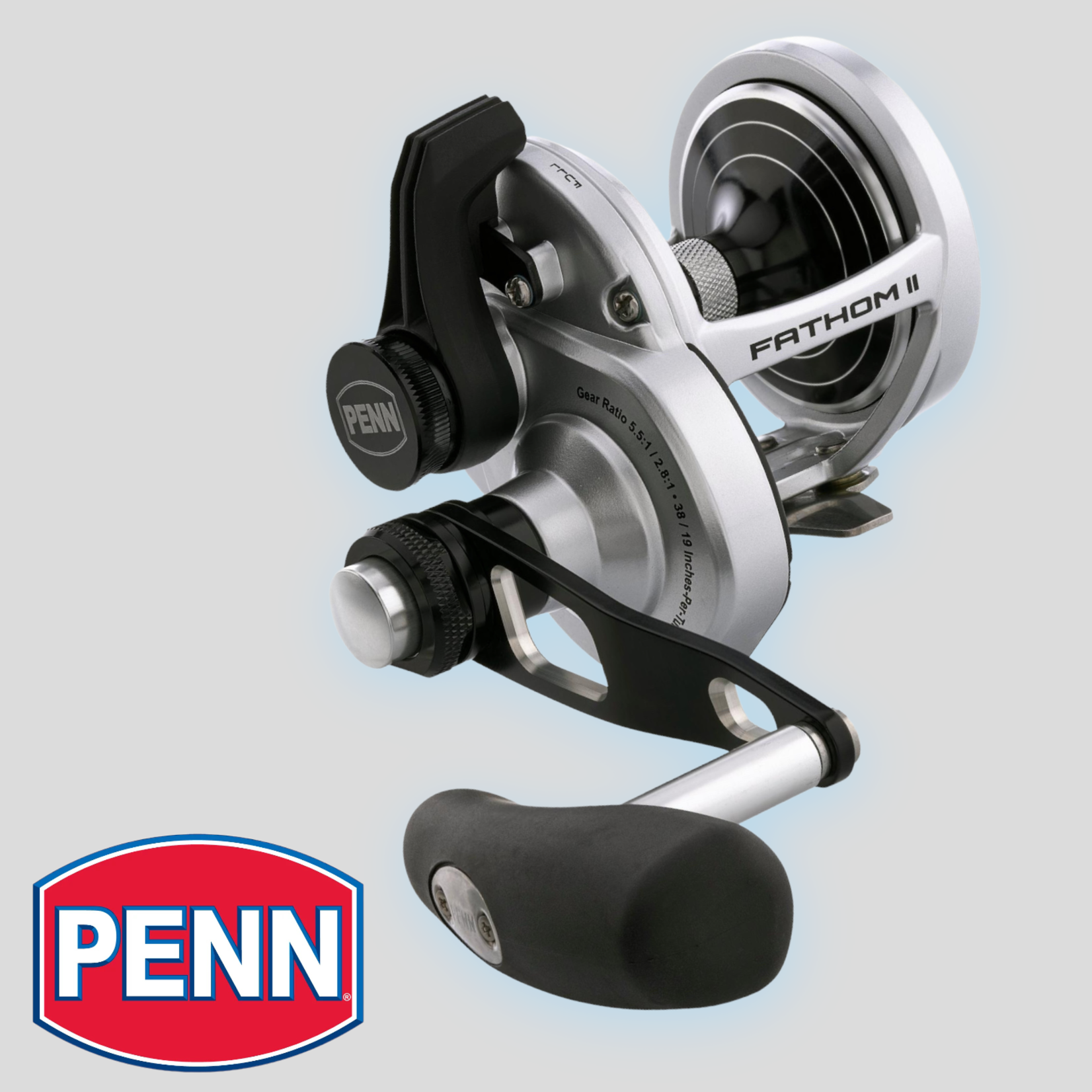 Penn Fathom II Lever Drag Reels (2 speed) - Tyalure Tackle